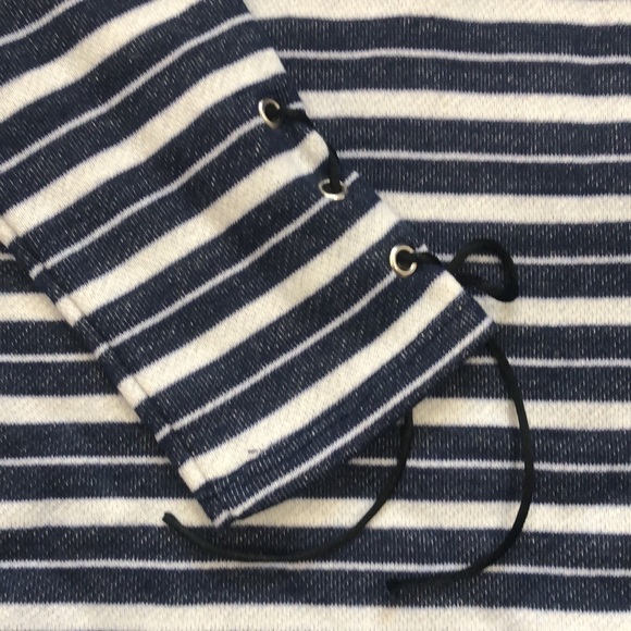 GIRLS LONG SLEEVE STRIPED TOP - Picture 3 of 4